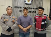 Kapolsek Buah Batu Melalui pawas lakukan pegawasan kegiatan Kantor KPU kota Bandung