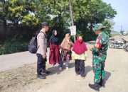 Sinergitas TNI-Polri,Tingkatkan Cooling System Kepada Masyarakat di Kelurahan Wates