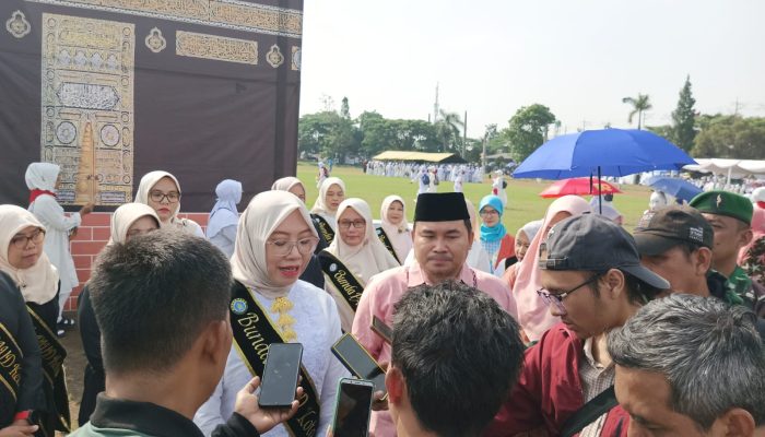 Dinas pendidikan kota Cimahi Menggelar  Simulasi Manasik haji Bagi Peserta didik Usia Dini 