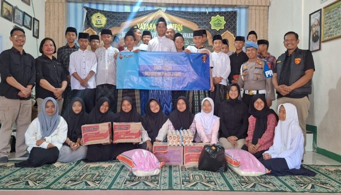 Program Bakti Sosial Bid Propam Polda Jabar di Panti Asuhan Rumah Yatim dan Duafa Ar Rifqi