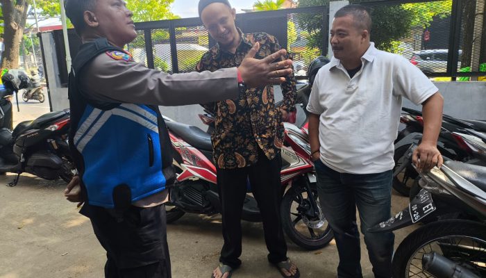 Bhabinkamtibmas Polsek Bandung Kidul sambangi warga Batununggal, Sampaikan pesan Kamtibmas