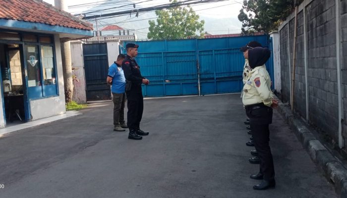 Arahan Kepada Securty PT Pasopati dan Pengecekan Kesilapan Pelaksanaan Tugas 