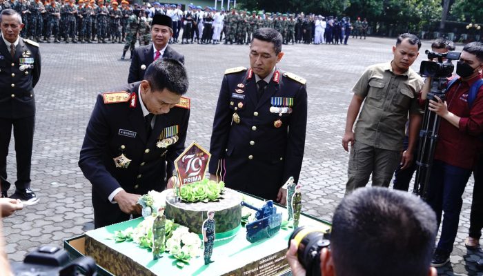 Kapolda Jabar hadiri upacara peringatan HUT ke 79 TNI Tahun 2024 di Makodam III Siliwangi
