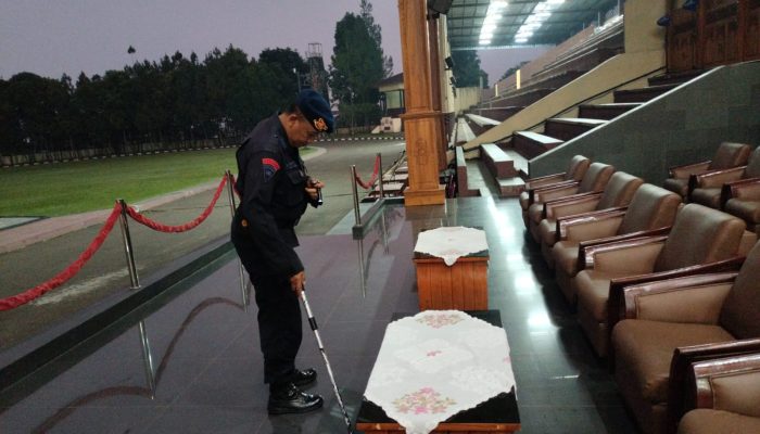 Giat Sterilsasi Dalam Rangka Upacara Pembukaan Dik Pag Tahun  2024