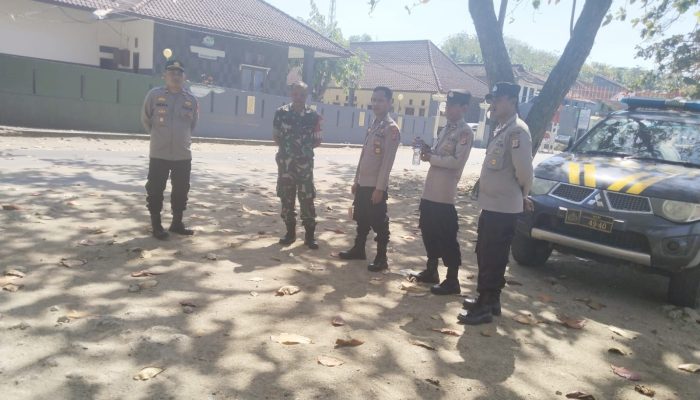Kapolsek Caringin Pimpin Pengamanan Kampanye Calon Gubernur Jabar