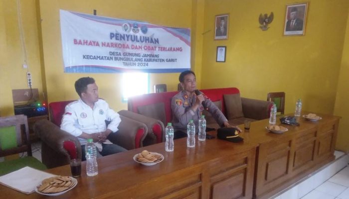 Polsek Bungbulang Laksanakan Penyuluhan Narkoba