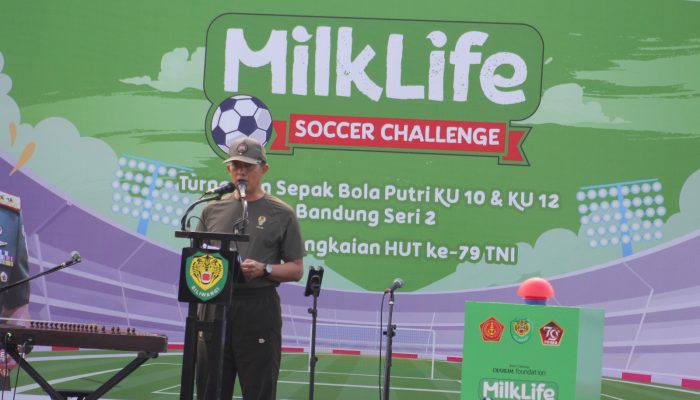 Kodam III/Slw Menggelar Turnamen Sepak Bola Putri