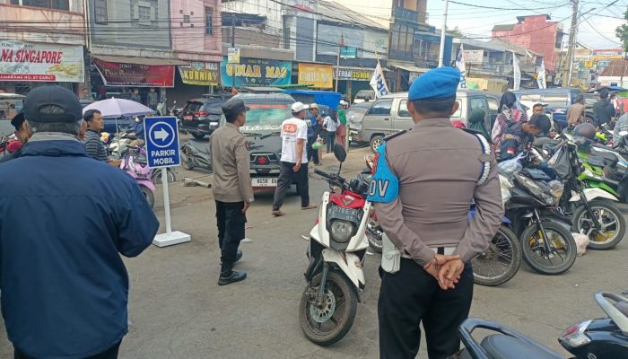 Polsek Samarang Pengamanan Kampanye Calon Bupati No 2