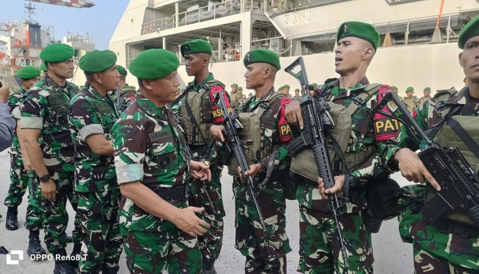 Pangdam III/Slw Berangkatan Satgas Yonif 312/KH ke Papua