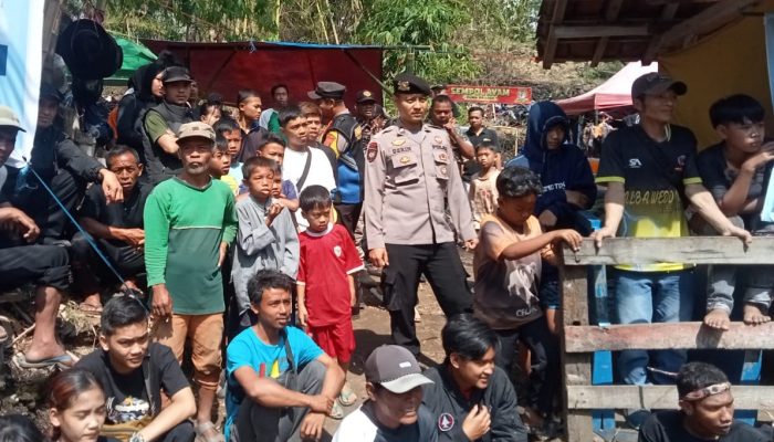 Jaga Situasi Kondusif, Polsek Leles Amankan Kampanye Cabup Dan Cawabup Garut