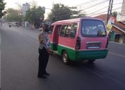 Personil Lantas Polsek Ujungberung Lakukan Giat Pengaturan Arus Lalulintas pagi Hari