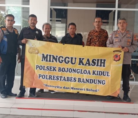 Giat Minggu kasih Kapolsek Bojongloa kidul