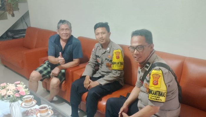 Bhabinkamtibmas kelurahan Cijawura Polsek Buah Batu melaksanakan kegiatan Sambang di wilayah hukum Polsek Buah Batu