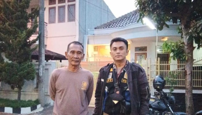 Bhabinkamtibmas Sambang dan Silaturahmi dengan Satpam Perumahan