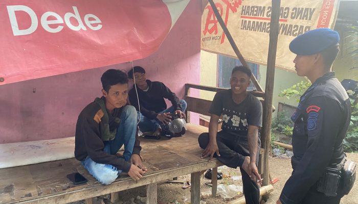 Brimob Jabar Cegah Aksi Kriminalitas Geng Motor Dengan Patroli Harkamtibmas 