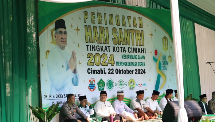 Peringatan Hari Santri Tingkat Kota Cimahi Digelar dengan meriah 