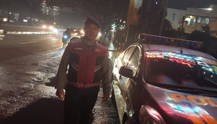 Anggota Polsek Buah Batu melaksanakan kegiatan di wilayah hukum Polsek Buah Batu