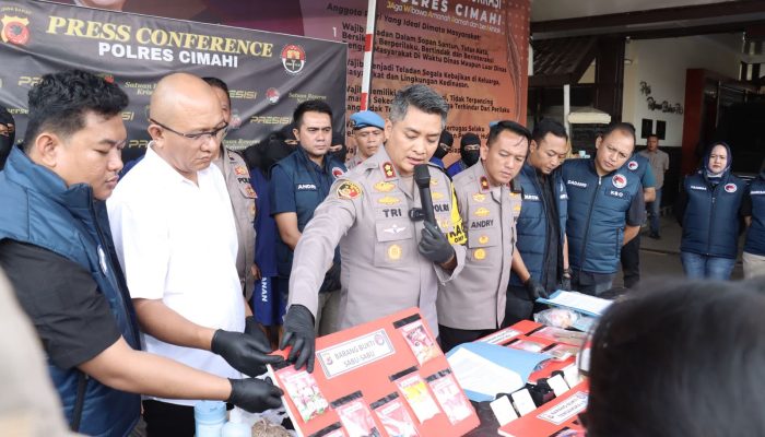 24 Tersangka Pengedar Narkotika Jenis Sabu, Ganja, Tembakau Sintetis dan Obat Keras Terbatas Diringkus Polisi