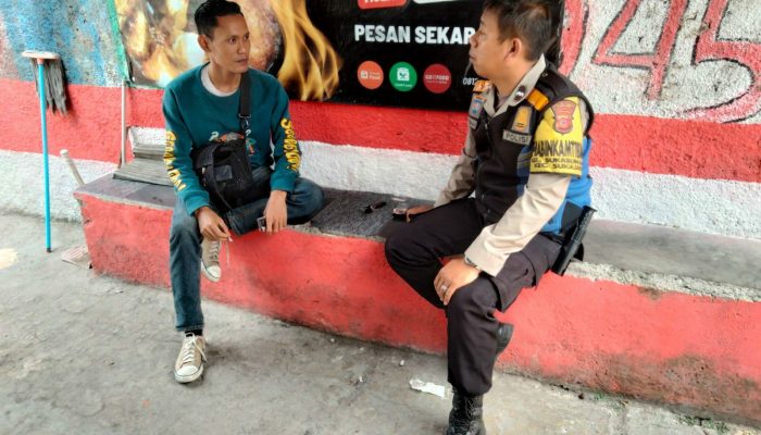 Semakin Mendekat Kepada Warga, Bhabinkamtibmas Polsek Sukajadi Giat Sambang