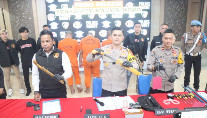 Polres Garut Ungkap Curas Di SPBU Pembangunan Garut