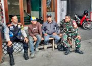 Sinergitas TNI-Polri, Bhabinkamtibmas Polsek Astanaanyar Bersama Babinsa Laksanakan Sambang Di Wilayah Binaan