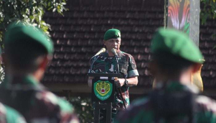 Kodam III/Slw Gelar Apel Kesiapsiagaan Bencana