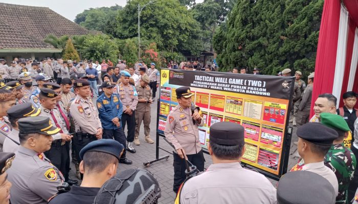Apel Gabungan, Pengamanan Debat Publik Paslon Wali Kota dan wakil wali kota Bandung