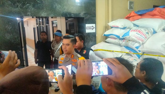 Polres Garut Amankan Pelaku Penjual Pupuk Bersubsidi Diatas HET