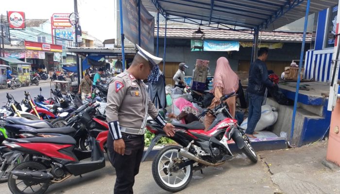 Polsek Wanaraja Gelar Penertiban Knalpot Brong