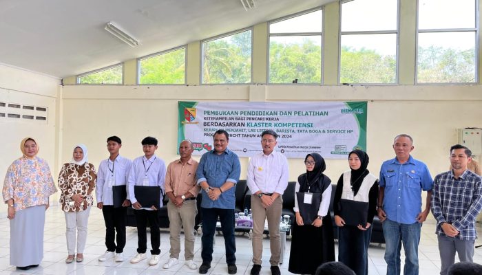 Program DBHCHT, Pemkab Bandung Gelar Pendidikan dan Pelatihan Keterampilan Bagi Pencari Kerja