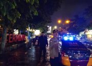 Antisipasi Gangguan Kamtibmas Malam Hari, Polsek Antapani Lakukan Patroli Strong Point