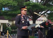 Dansat Brimob Polda Jabar Ikuti Upacara Hari Pahlawan