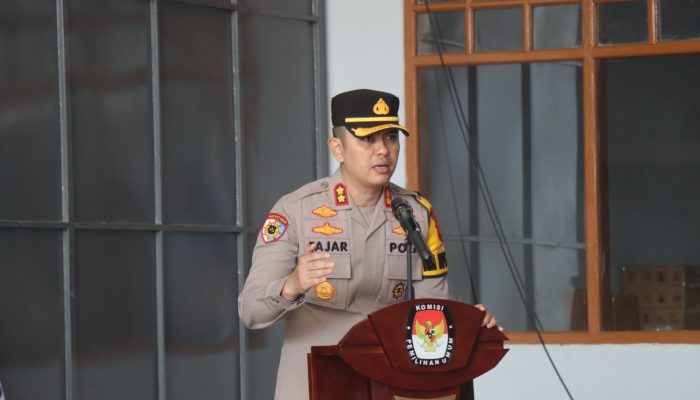 Polres Garut Kawal Ketat Distribusi Logistik Pemilu