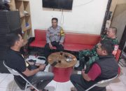 Bhabinkamtibmas dan Babinsa. Melaksanakan Dialog kamtibmas dan ketahanan pangan Wilayah Kelurahan pakemitan Kecamatan Cinambo Kota Bandung