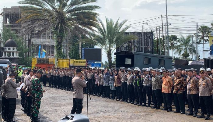 PENGAMANAN DEBAT PUBLIK PAMUNGKAS KE-3 PASANGAN CALON GUBERNUR DAN WAKIL GUBERNUR JABAR 2024 BERJALAN KONDUSIF