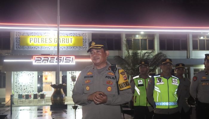 Jaga Situasi Kondusif Pada Masa Tenang, Polres Garut Laksanakan KRYD