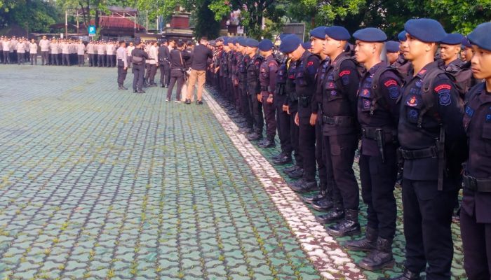 Sat Brimob Polda Jabar Siap Amankan Wilayah Hukum Polda Jabar untuk Ciptakan Situasi Damai, Aman dan Nyaman