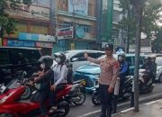 Berikan Pelayanan Kepada Masyarakat, Personil Polsek Lengkong Laksanakan Kegiatan Gatur Pagi