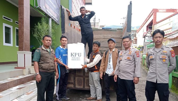 Situasi Damai Pasca Pemungutan Suara di Garut