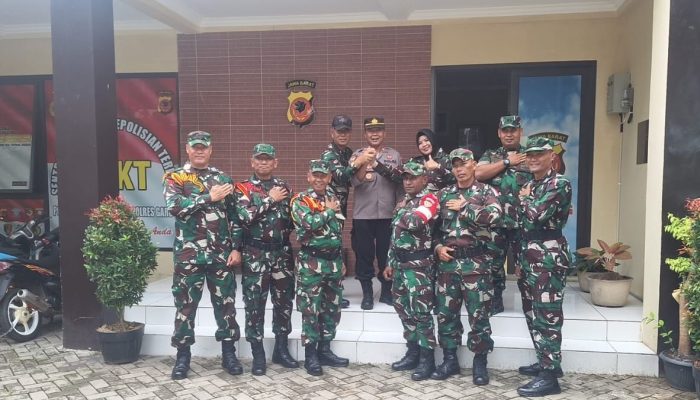 Polsek Karangpawitan Terima Kunjungan Secapa TNI AD