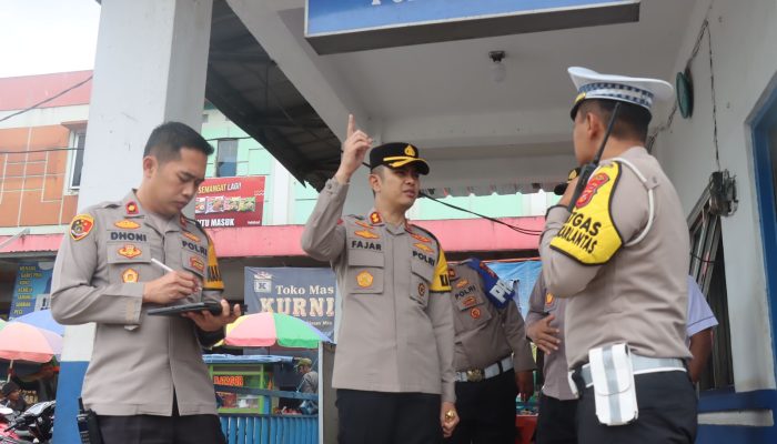 Kapolres Garut Cek Jalur Utama Pengamanan Nataru, Difokuskan ke Titik Rawan Kemacetan