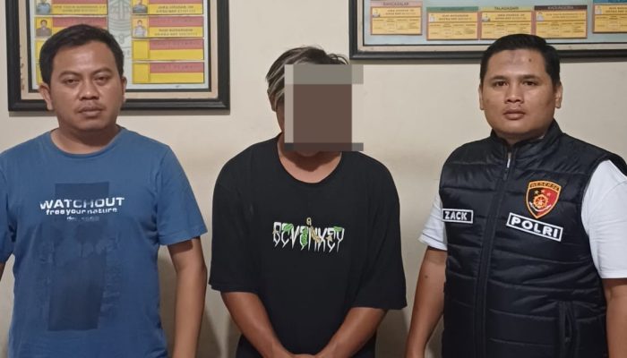 Polsek Kadungora Amankan Pelaku Pencurian Kabel Fiber Optik di Garut