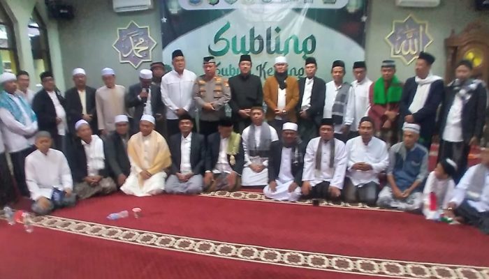 Kapolsek Jatiuwung Hadiri Kegiatan MUI Gelar Shubuh Keliling Ke-30 di Masjid Al-Kautsar