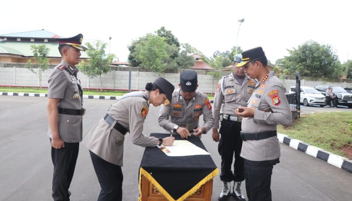 Polres Metro Tangerang Kota Gelar Sertijab Wakapolres