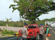 Polisi Lakukan Pencarian Orang Hanyut di Sungai Cikandang, Pakenjeng Garut
