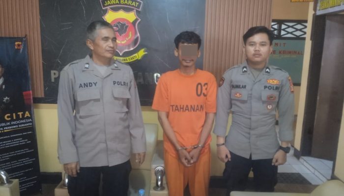 Polsek Malangbong Amankan Pelaku Pencurian Kendaraan Bermotor