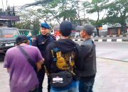 Patroli Arahan Harkamtibmas Anggota Kompi 3 Batalyon C Pelopor Satbrimob Polda Jabar di Sukajadi,Kota Bandung