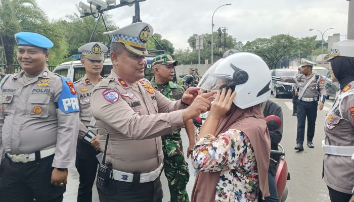 Operasi Keselamatan Jaya 2025 Polres Metro Tangerang Kota, Tilang Hanya Melalui ETLE