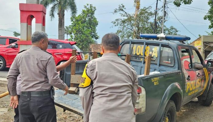 Polsek Banyuresmi Sita Alat Judi Muncang, Tindak Lanjut Aduan Masyarakat