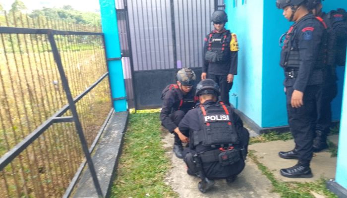 Pemusnahan Munisi Mortir oleh Unit Jibom Detasemen Gegana Sat Brimobda Jabar